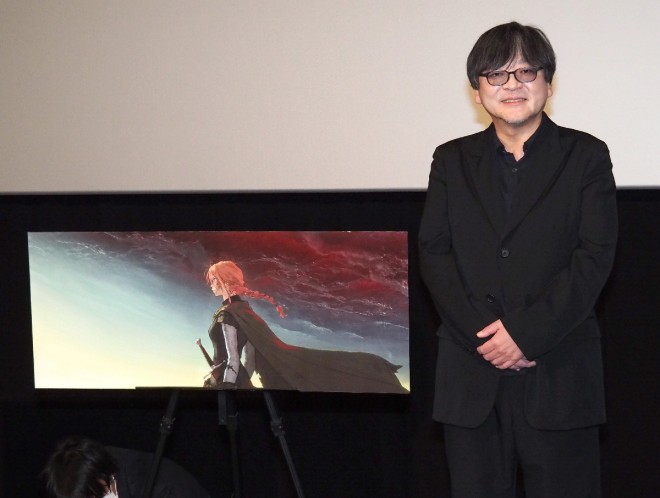 Director Mamoru Hosoda announces his latest film at the 2025 lineup event